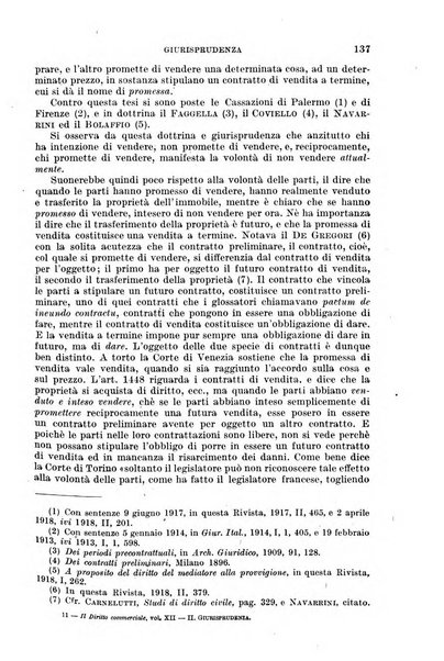 Il diritto commerciale rivista periodica e critica di giurisprudenza e legislazione