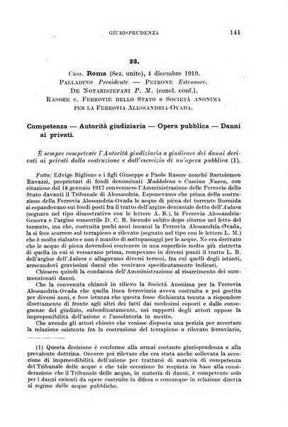 Il diritto commerciale rivista periodica e critica di giurisprudenza e legislazione