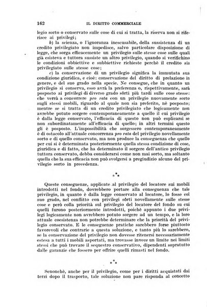 Il diritto commerciale rivista periodica e critica di giurisprudenza e legislazione