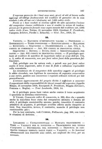 Il diritto commerciale rivista periodica e critica di giurisprudenza e legislazione