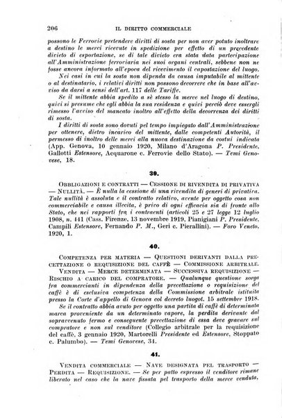 Il diritto commerciale rivista periodica e critica di giurisprudenza e legislazione