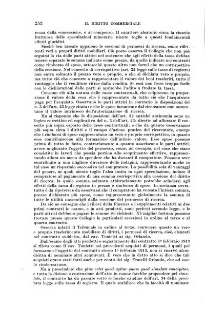 Il diritto commerciale rivista periodica e critica di giurisprudenza e legislazione