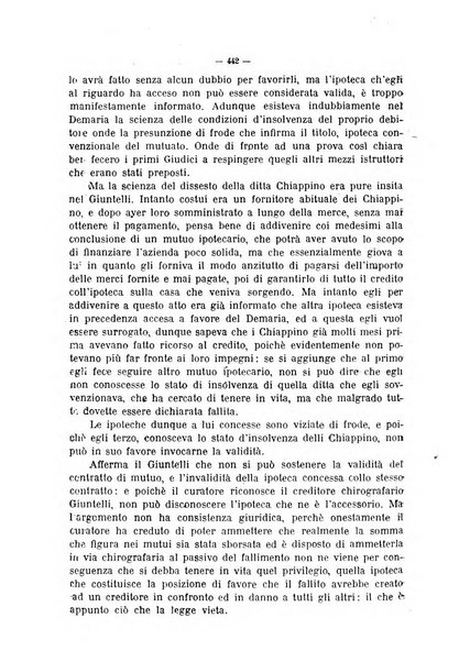 Il diritto fallimentare rivista di dottrina e giurisprudenza