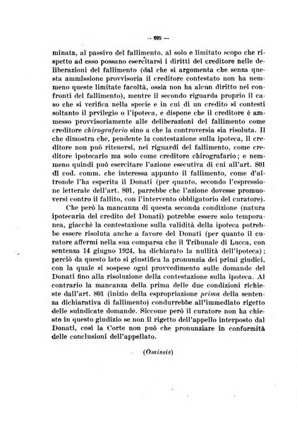 Il diritto fallimentare rivista di dottrina e giurisprudenza