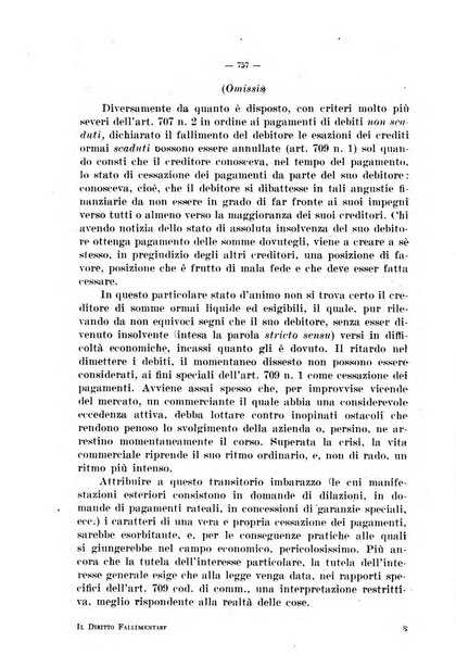 Il diritto fallimentare rivista di dottrina e giurisprudenza