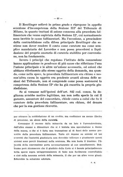 Il diritto fallimentare rivista di dottrina e giurisprudenza