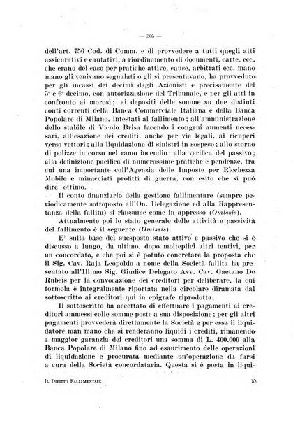 Il diritto fallimentare rivista di dottrina e giurisprudenza