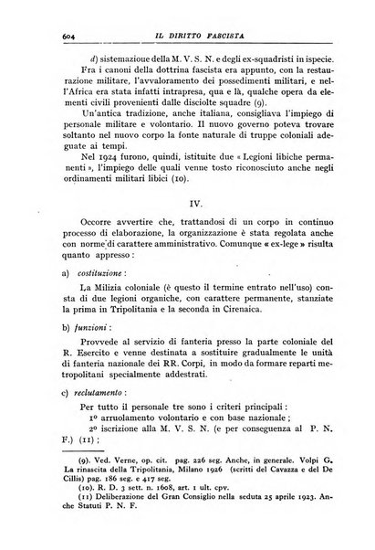 Il diritto fascista rivista di studio e commento delle leggi fasciste nella dottrina e nella giurisprudenza