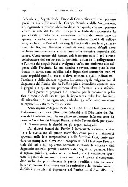 Il diritto fascista rivista di studio e commento delle leggi fasciste nella dottrina e nella giurisprudenza