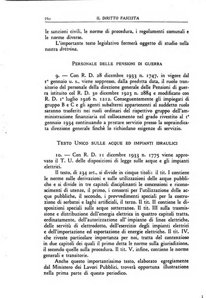 Il diritto fascista rivista di studio e commento delle leggi fasciste nella dottrina e nella giurisprudenza