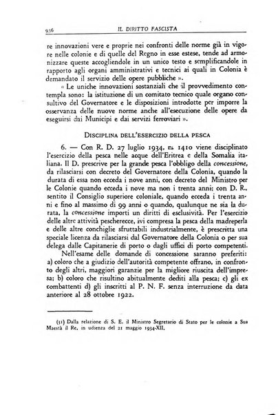 Il diritto fascista rivista di studio e commento delle leggi fasciste nella dottrina e nella giurisprudenza