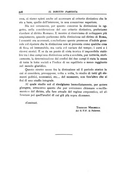 Il diritto fascista rivista di studio e commento delle leggi fasciste nella dottrina e nella giurisprudenza