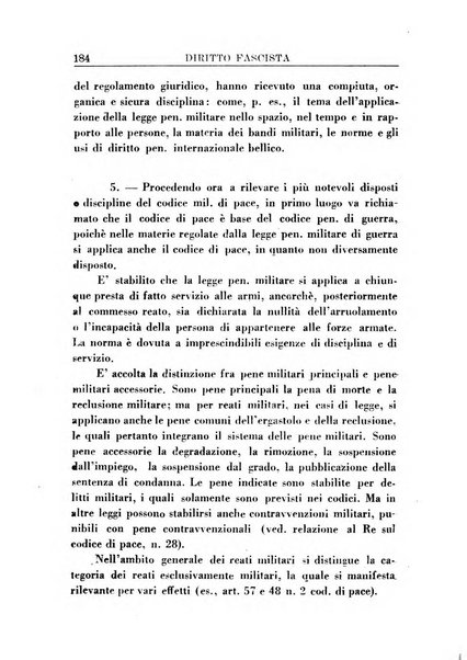 Il diritto fascista rivista di studio e commento delle leggi fasciste nella dottrina e nella giurisprudenza