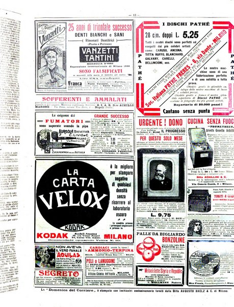 La domenica del Corriere supplemento illustrato del Corriere della sera