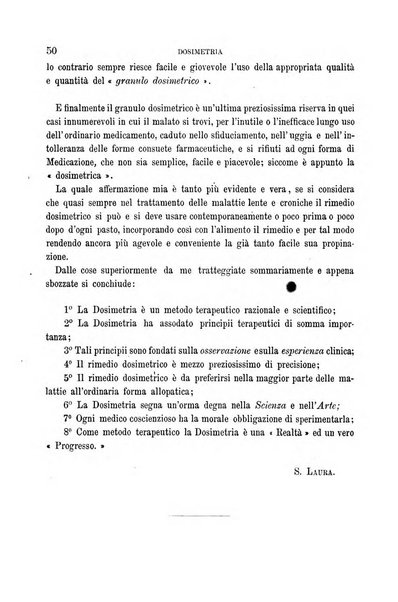 Dosimetria periodico mensile con la libera collaborazione dei medici italiani