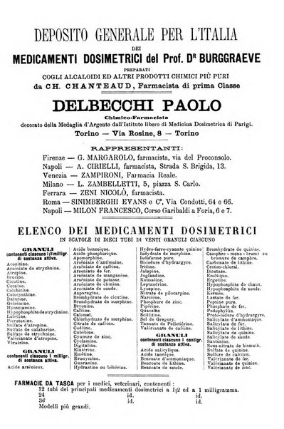 Dosimetria periodico mensile con la libera collaborazione dei medici italiani