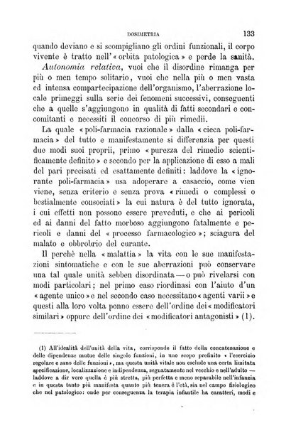 Dosimetria periodico mensile con la libera collaborazione dei medici italiani