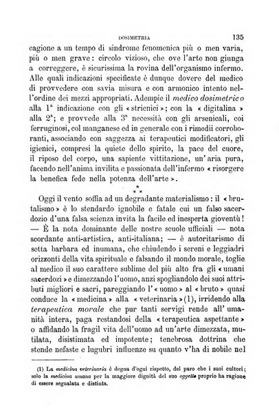 Dosimetria periodico mensile con la libera collaborazione dei medici italiani