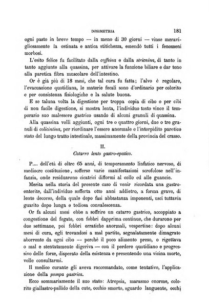 Dosimetria periodico mensile con la libera collaborazione dei medici italiani