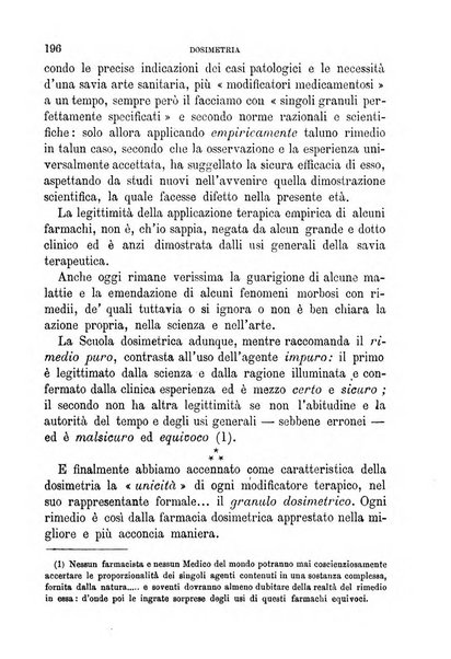 Dosimetria periodico mensile con la libera collaborazione dei medici italiani