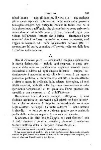 Dosimetria periodico mensile con la libera collaborazione dei medici italiani