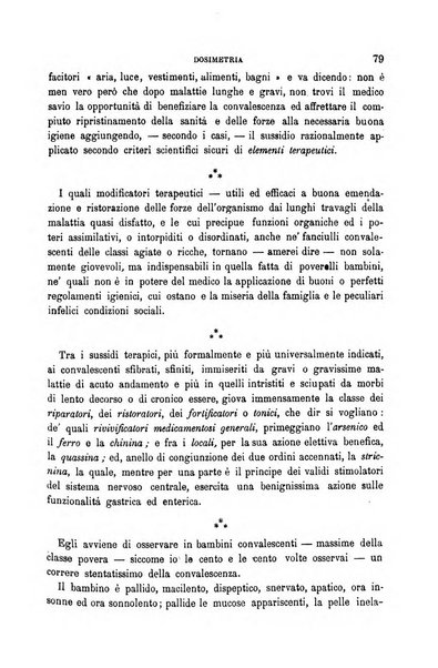 Dosimetria periodico mensile con la libera collaborazione dei medici italiani