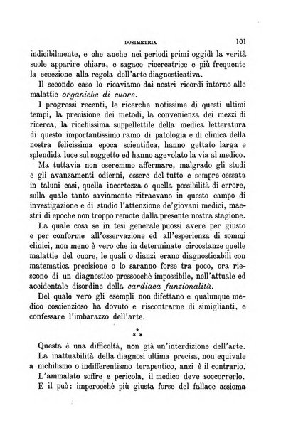 Dosimetria periodico mensile con la libera collaborazione dei medici italiani