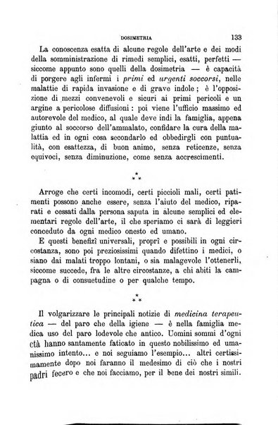 Dosimetria periodico mensile con la libera collaborazione dei medici italiani