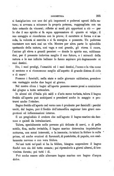 Dosimetria periodico mensile con la libera collaborazione dei medici italiani