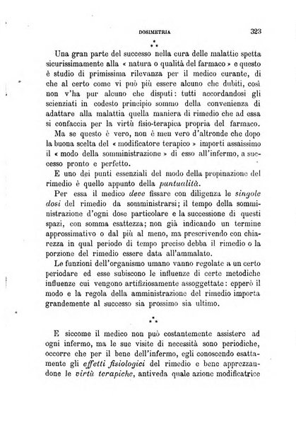 Dosimetria periodico mensile con la libera collaborazione dei medici italiani