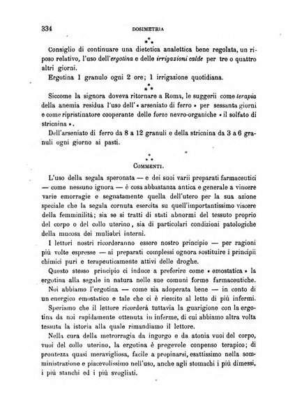 Dosimetria periodico mensile con la libera collaborazione dei medici italiani