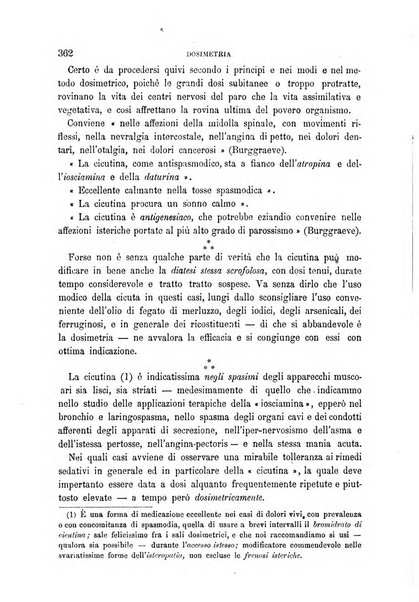 Dosimetria periodico mensile con la libera collaborazione dei medici italiani