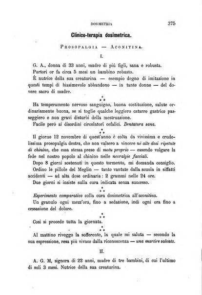 Dosimetria periodico mensile con la libera collaborazione dei medici italiani