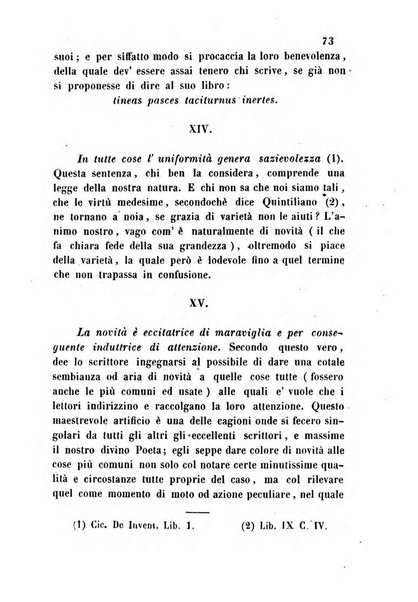 L'eccitamento giornale di filologia, di letteratura e di amenità