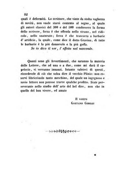 L'eccitamento giornale di filologia, di letteratura e di amenità