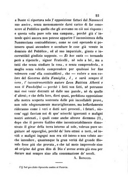 L'eccitamento giornale di filologia, di letteratura e di amenità