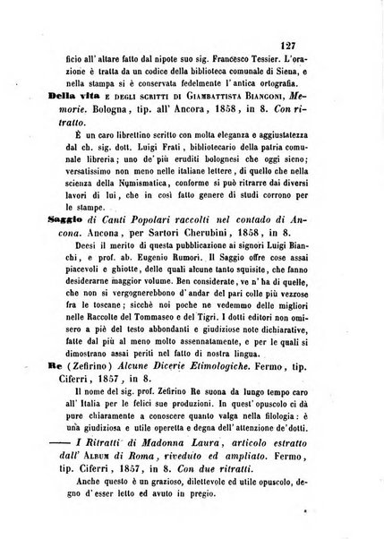 L'eccitamento giornale di filologia, di letteratura e di amenità