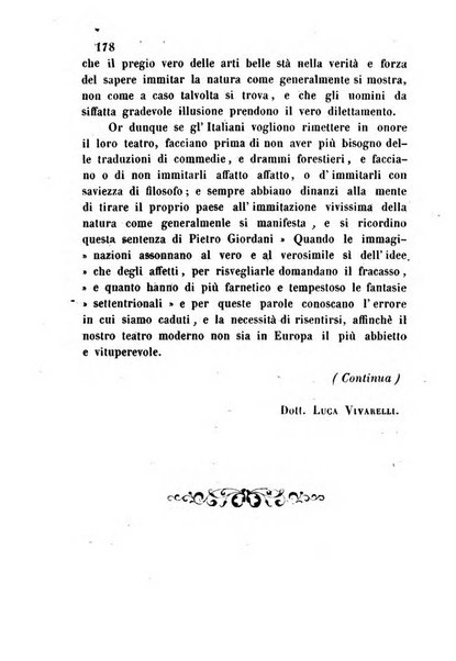 L'eccitamento giornale di filologia, di letteratura e di amenità