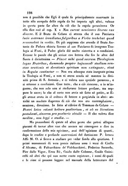 L'eccitamento giornale di filologia, di letteratura e di amenità