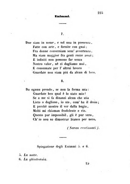 L'eccitamento giornale di filologia, di letteratura e di amenità