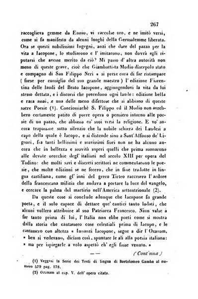 L'eccitamento giornale di filologia, di letteratura e di amenità