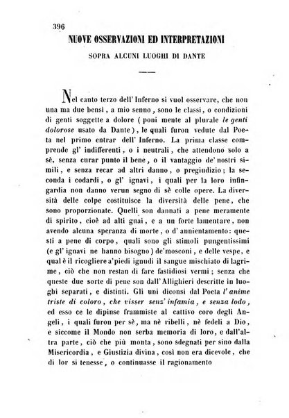 L'eccitamento giornale di filologia, di letteratura e di amenità