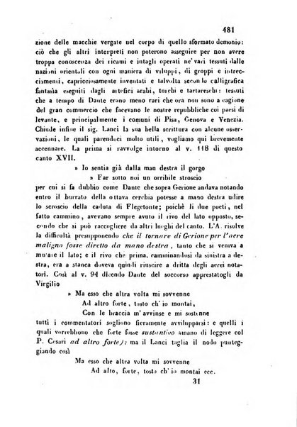 L'eccitamento giornale di filologia, di letteratura e di amenità