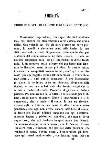 L'eccitamento giornale di filologia, di letteratura e di amenità