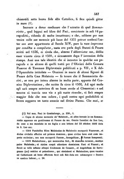 L'eccitamento giornale di filologia, di letteratura e di amenità