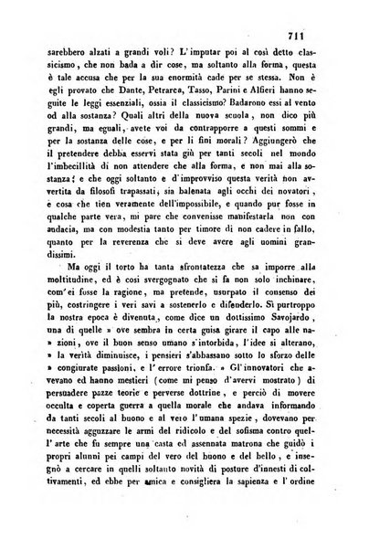 L'eccitamento giornale di filologia, di letteratura e di amenità