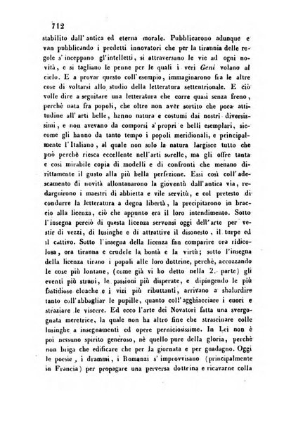 L'eccitamento giornale di filologia, di letteratura e di amenità