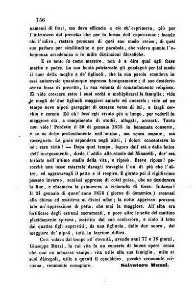 L'eccitamento giornale di filologia, di letteratura e di amenità