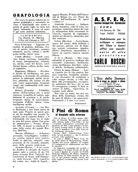 Eco del cinema periodico cinematografico mensile