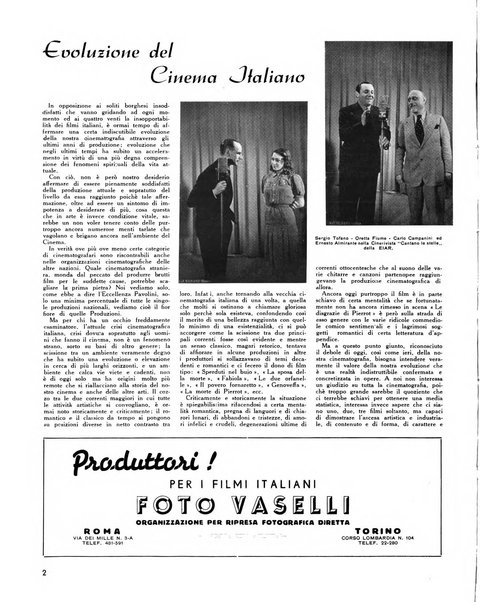 Eco del cinema periodico cinematografico mensile